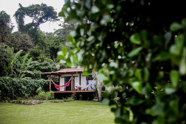 Sol-Lua Bangalo Com Uso Exclusivo Da Piscina Villa Ilhabela Bilik gambar