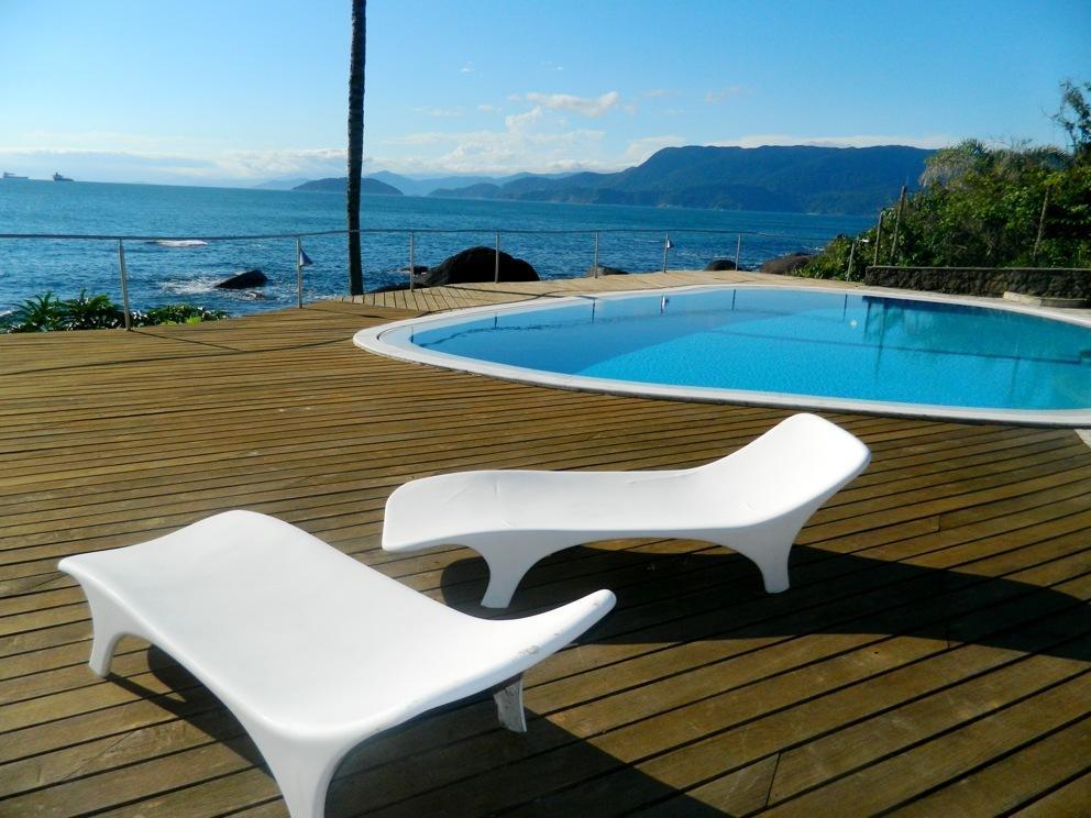 Sol-Lua Bangalo Com Uso Exclusivo Da Piscina Villa Ilhabela Luaran gambar